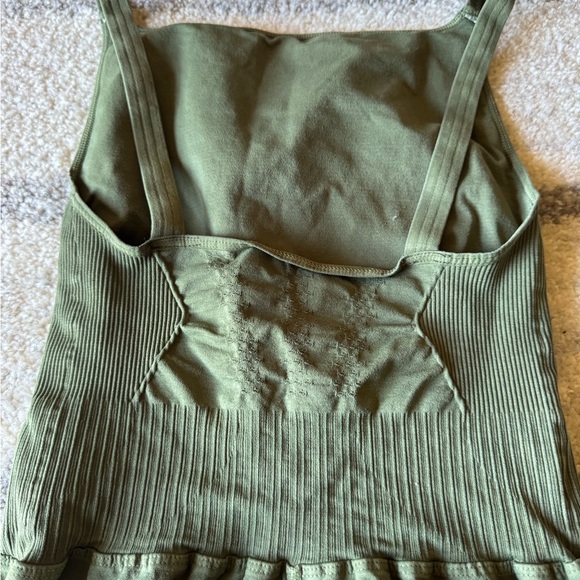 Free People Olive Green Jumpsuit - Picture 7 of 12